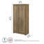 Armoire de rangement à 4 tablettes Huckins-404532866