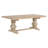 Montsoreau Extendable Pine Round Solid Wood Dining Table