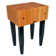 Rouge et Noir Le Bloc Prep Table with Butcher Block Top
