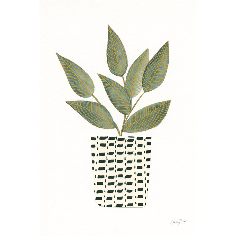 Herb Garden III by Courtney Prahl - Wrapped Canvas Painting, 122cm H x 81cm W