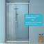 Porte de douche coulissante triple Bypass-127317867