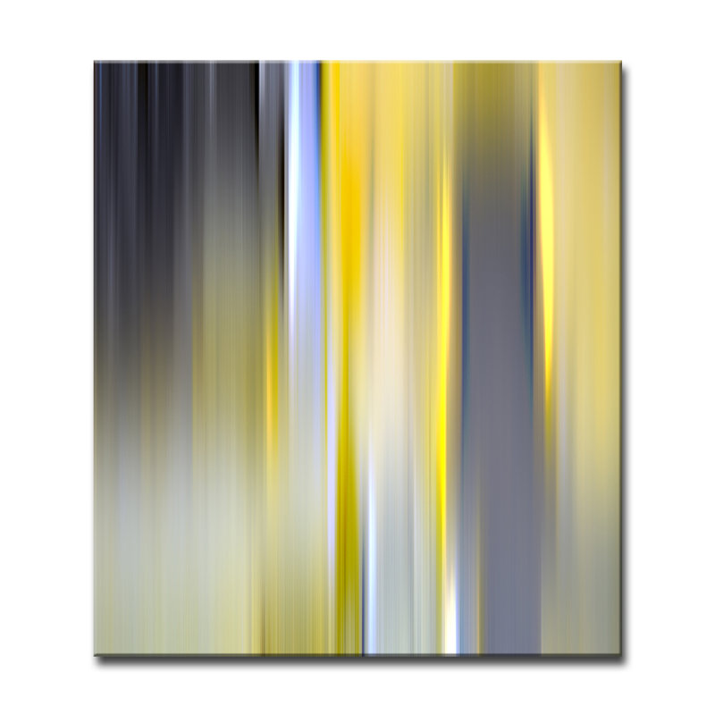 « blur stripes vi », impression sur toile, H 30 po x l 20 po x P 1,5 po