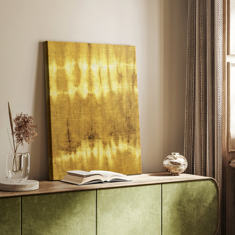 Turmeric Sunrise IV - galerie sur mesure Cavas, H 36 po x l 24 po