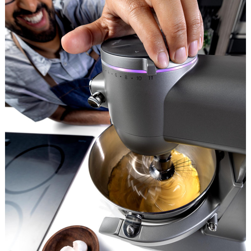 GE Profile Smart Mixer with Auto Sense, Mineral Silver