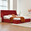 Lit plateforme tapissier avec rangement Linvel-1685427505-1734778360