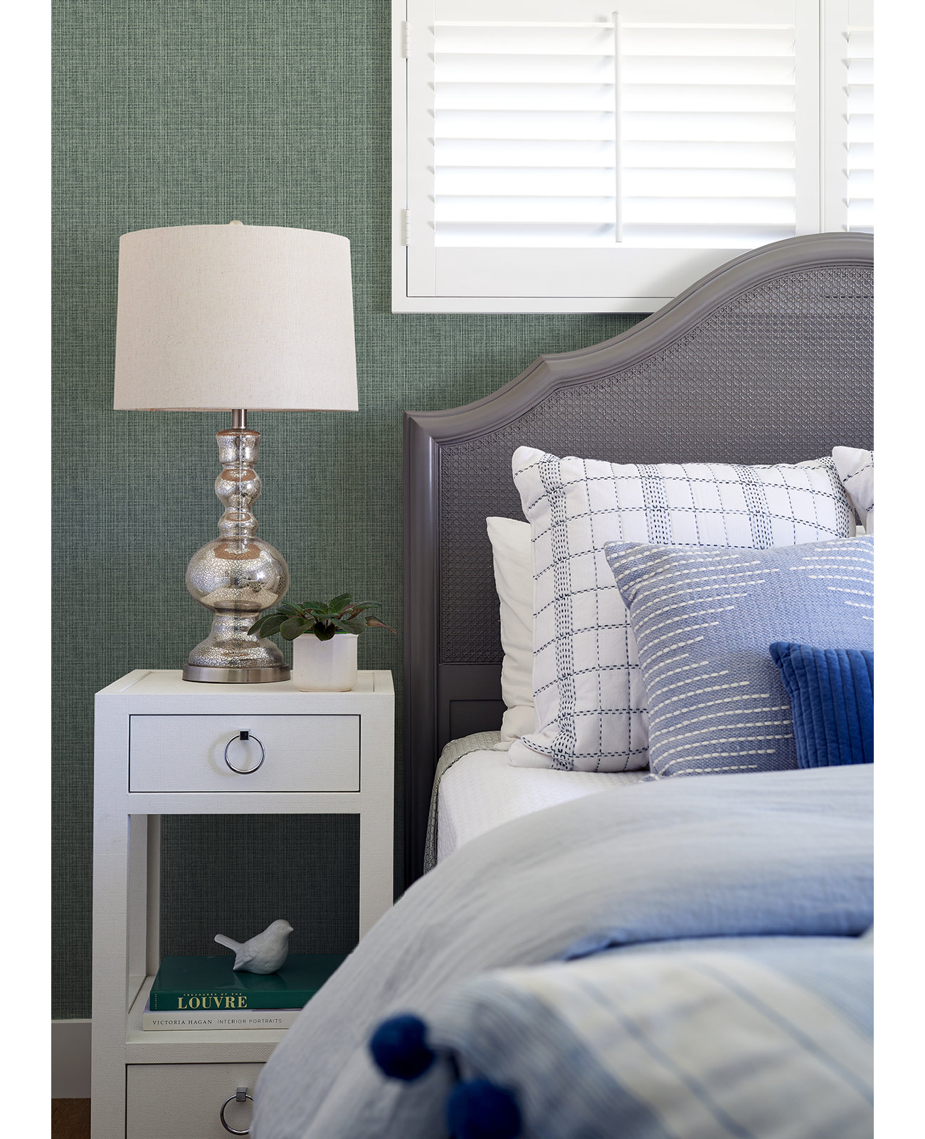 Quartney Wallpaper, Green