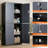 71" Metal Storage Cabinet, Garage Storage Organizer with Locking Doors and Adjustable Shelves for Workshop Office-402733071