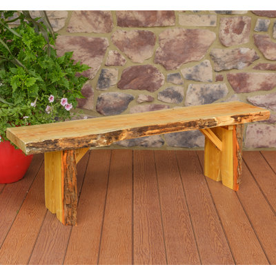 Bruggeman Solid Wood Outdoor Bench