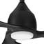 Ventilateur de plafond 52 po à DEL à 3 pales avec commande murale et ensemble d'éclairage inclus Belle-1161455088