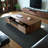 Solid Wood Coffee Table in Black Walnut-105170598
