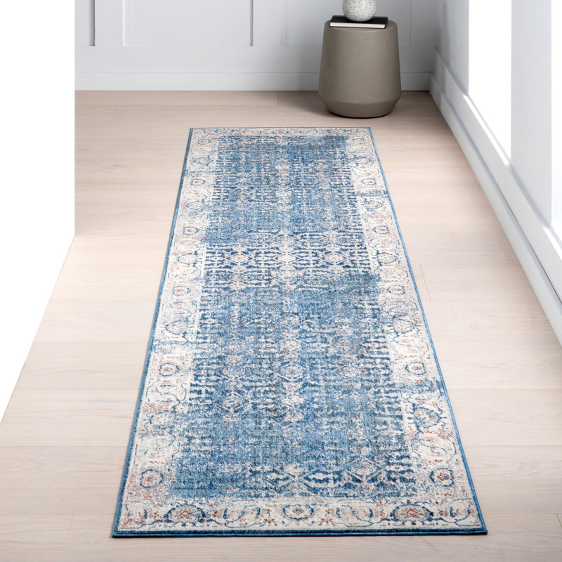 Fernanda Faded Persian Area Rug, Runner 2'6" x 10'