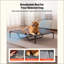 Lit pour chien surélevé portatif pour grand chien avec structure en métal XL-51060511-51060499
