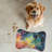 Prismatic Clouds - 1 Piece Bone Shape Feeding Mat