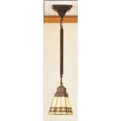 Luminaire suspendu géométrique 1 lumières simple Barbour