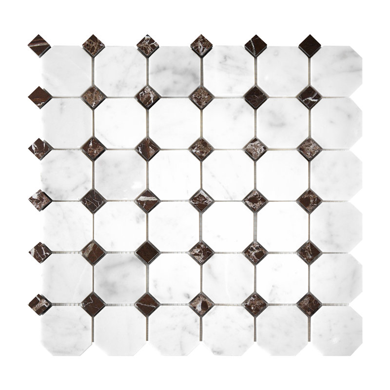 Carreau de mur et de plancher Carrara, Black Jade