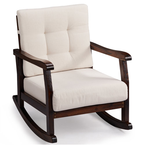 Beige Rocking Chairs You'll Love | Wayfair