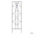 Alarise 79.75'' H x 24.75'' W Iron Trellis