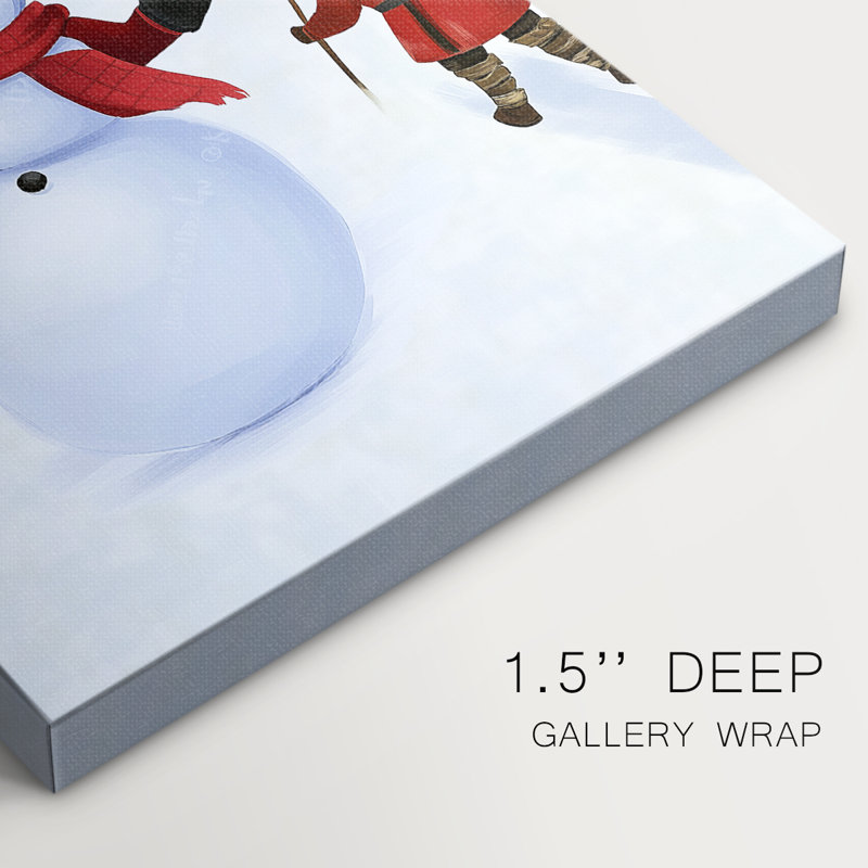 Art des Fêtes de Noël - Toile tendue avec châssis CCDXCIV, H 18 po x l 12 po