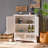 Accent Rustic Wooden Sideboard Cabinet