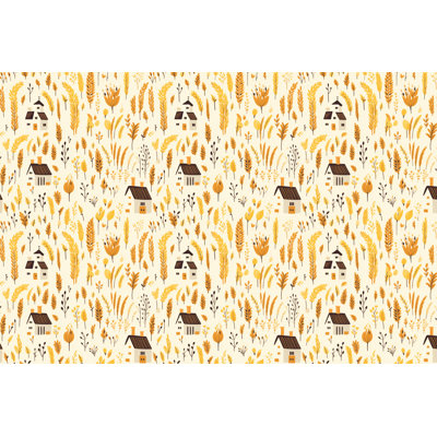 Brown Yellow Bedding