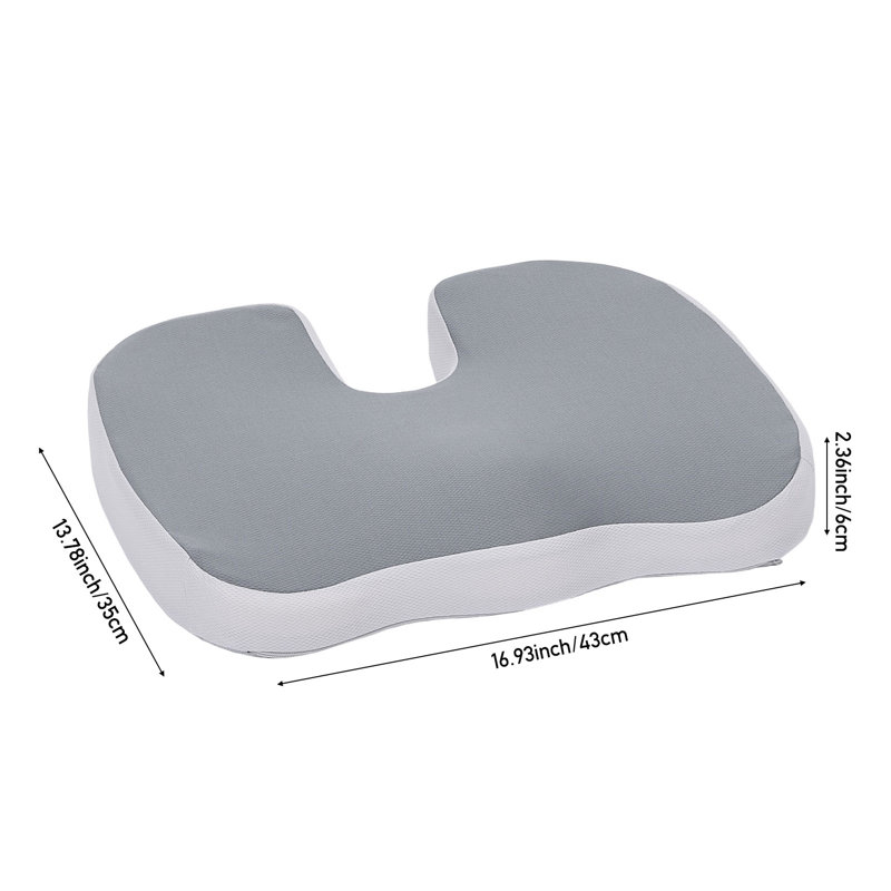 1-Piece Memory Foam Non-slip Seat Cushion
