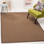 Tapis brun en jute-941770711