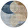 Machine Washable Indoor/Outdoor Cicel ACN1140 Sky Rug