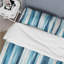 Ensemble de housse de couette à rayures bleues Blue Horizon-35589608