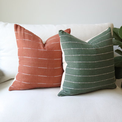 Sundara Threads Handwoven Cotton BOHO Pillow Cover