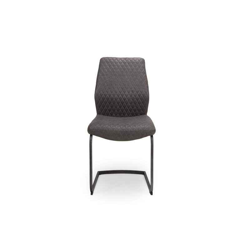 Rivero 50cm H Upholstered Side Chair, Grey