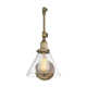 Catalina Single Light Glass Dimmable Plug-in Swing Arm Sconce