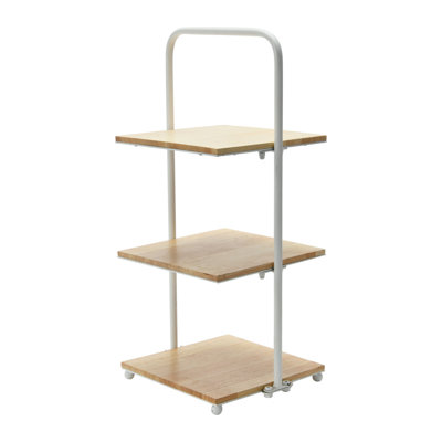 Modern Decorative Tray with 3 Shelves