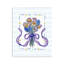 Plaque murale Spring Spring Ribbon Bouquet, design par Connie Summers
