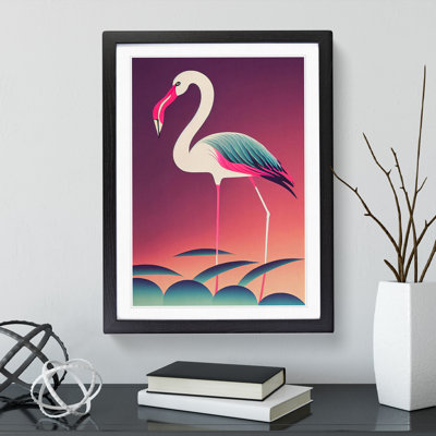 Flamingo - Single Picture Frame Print