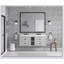 Miroir de salle de bain 60 po x 48 po à DEL avec cadre en aluminium, miroir de meuble-lavabo mural, anti-buée, mémoire, 3 couleurs, réglable en continu-1857028454-1857028453