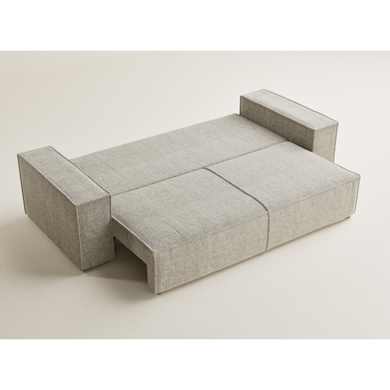 3 Seater Reclining Sofa, Beige