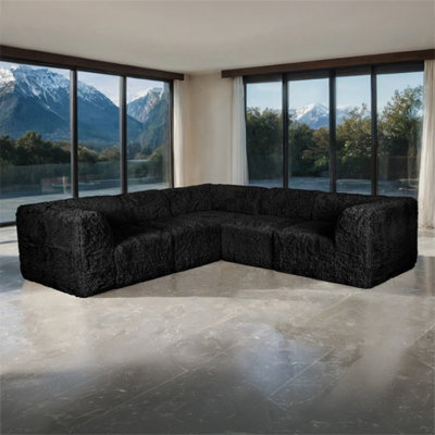Canapé modulaire symétrique 5 pièces Earley