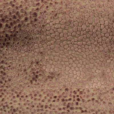 Tuscany-Florence Dots Burnout Velvet Fabric