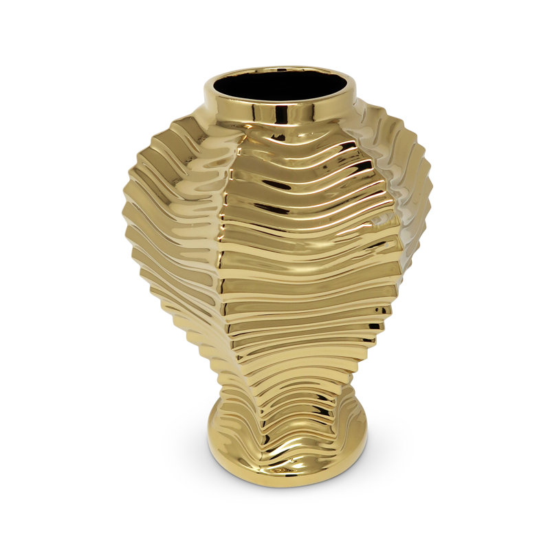 Pot à gingembre en céramique Gints, H 18 po x l 9,8 po x P 8,6 po