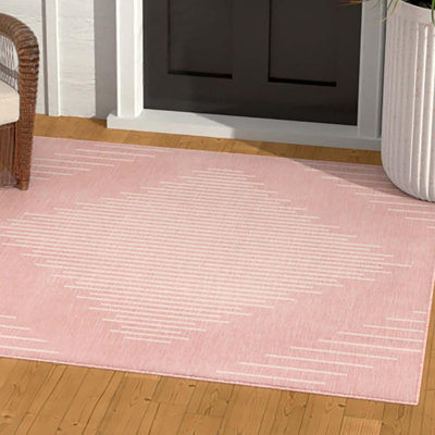 Striped Indoor / Outdoor Rug