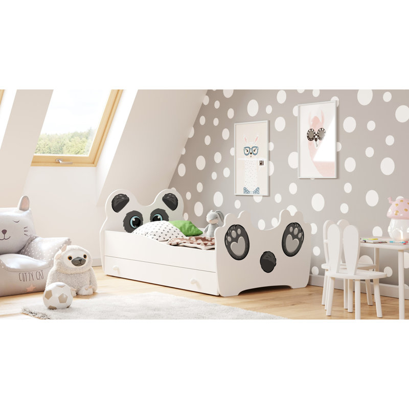 Standard Bed Frame with Storage Included, Cot Bed / Toddler (70 x 140cm)