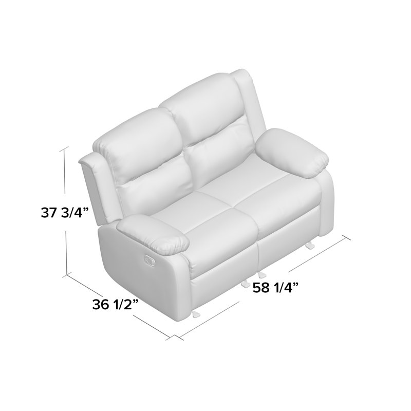 Causeuse inclinable 58,25 po Aalbert