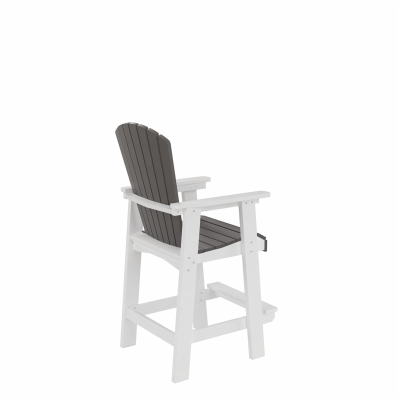 Outdoor High-Back Bar Chairs Set for Relaxing Patio Moments, Enhancing Your Leisure