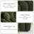 73'' Tufted Sofa Couch Plush Loveseat Sofa-1804171362