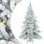 Artificial Hinged Christmas Tree with 300 LEDs-880321643-880321639