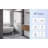 50” - 54" W x 77” H Double Sliding Frameless Glass Shower Doors |3/8" Thickened Clear Tempered Glass | Leak-Proof Precision | Durable Stainless-Steel Hardware | Easy Clean Glass-100146567