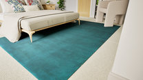Wool Hand Knotted Area Rug, 1.80m x 1.20m