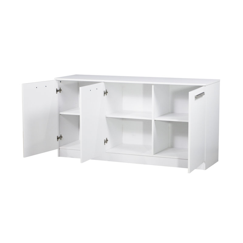 Buckie 57.4'' Wide 6 - Shelf Credenza