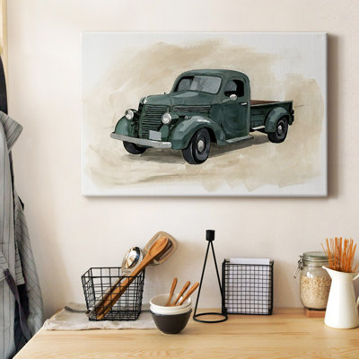 Toile tendue avec châssis Pickup II - prête à être accrochée