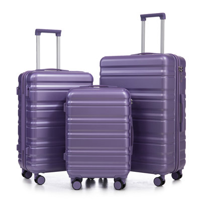 HIFINE TOURIST 20"/24"/28" 3 pcs/set in ABS Spinner Wheel Luggage